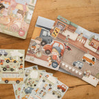 Little Dutch set autocolante 90 piese 3 ani+ Traffic Jim