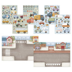 Little Dutch set autocolante 90 piese 3 ani+ Traffic Jim