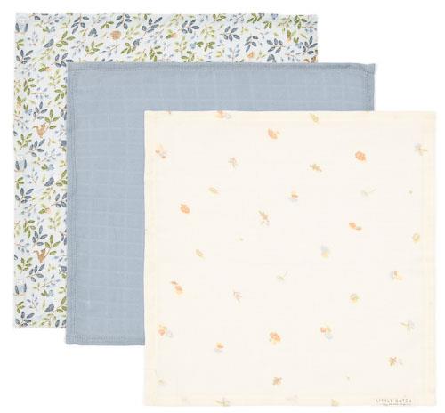 Little Dutch set batistute din bumbac organic 3 buc 0m+ Forest Friends
