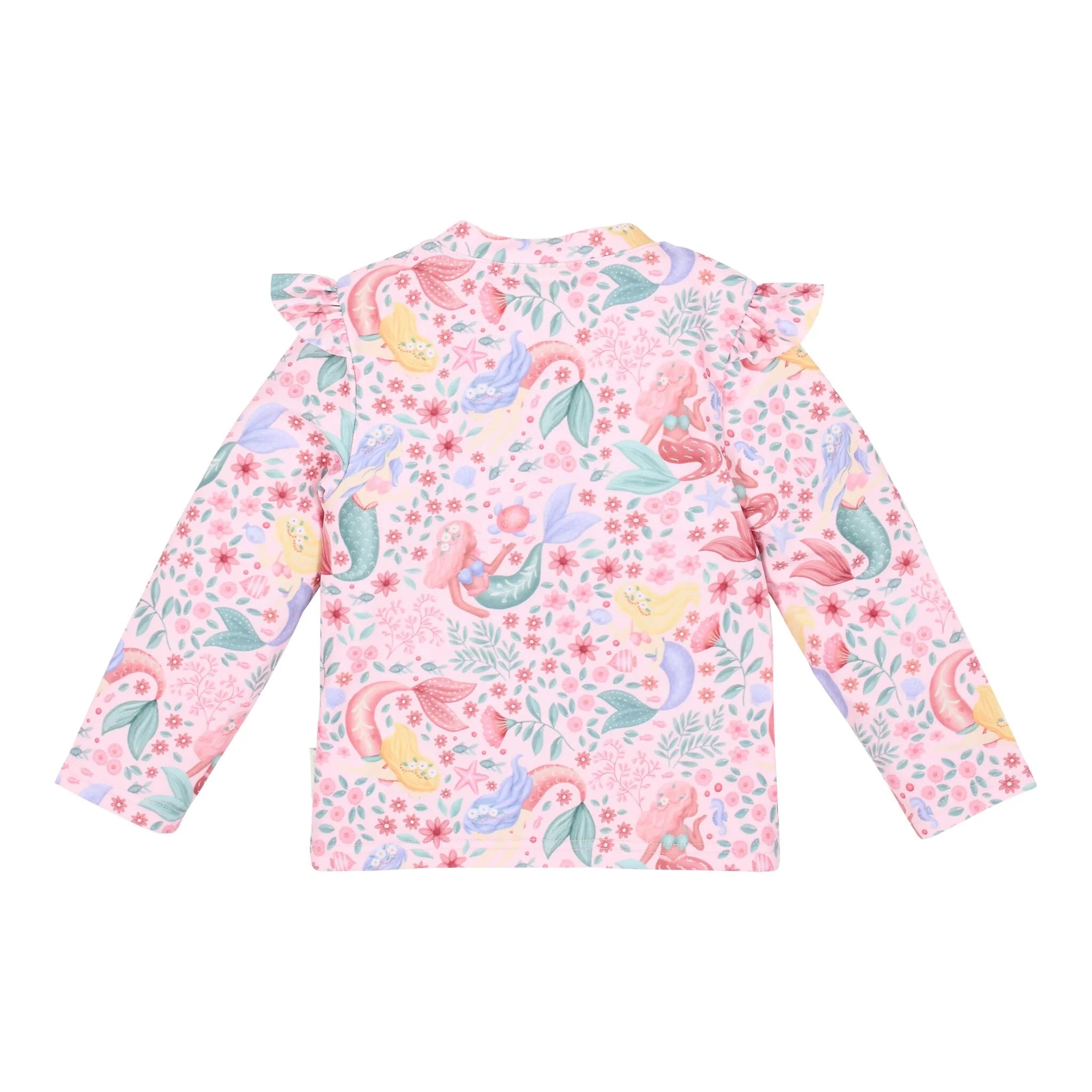 Little Dutch set bluza de inot cu maneca lunga si sort de baie UV40+ Dreamy Mermaid