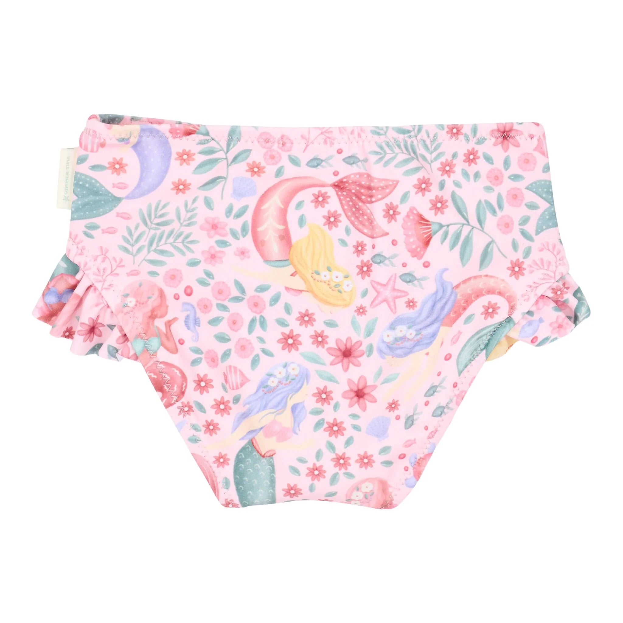 Little Dutch set bluza de inot cu maneca lunga si sort de baie UV40+ Dreamy Mermaid