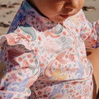 Little Dutch set bluza de inot cu maneca lunga si sort de baie UV40+ Dreamy Mermaid
