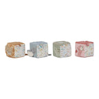 Little Dutch set de 4 cuburi senzoriale 0m+ Safari Friends