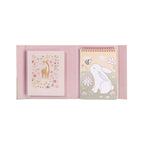 Little Dutch set de colorat cu carte, creioane si stickere 3 ani+ Fairy Garden Rosa