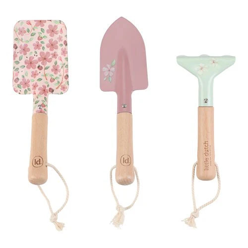 Little Dutch set de unelte pentru gradinarit 3 ani+ Fairy Garden