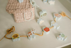 Little Dutch set figurine din lemn FSC cu snur 3 ani+ Little Farm