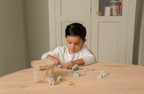 Little Dutch set figurine din lemn FSC cu snur 3 ani+ Little Farm