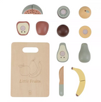 Little Dutch set de fructe din lemn SCF pentru feliat 2 ani+