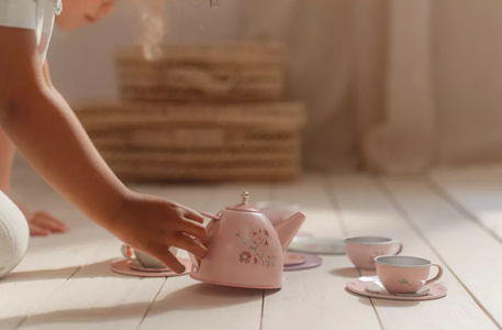 Little Dutch set metalic pentru ceai 3 ani+ Fairy Garden