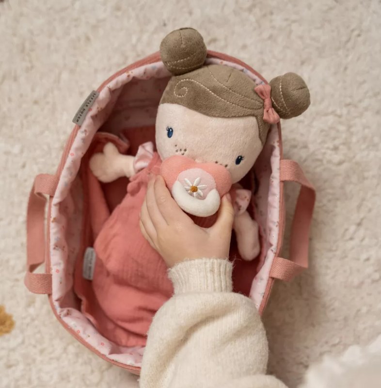 Little Dutch papusa bebelusa 12m+ Rosa Imagine secundară a produsului