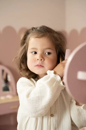 Little Dutch set pentru coafor din lemn FSC 3 ani+ Pink