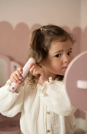 Little Dutch set pentru coafor din lemn FSC 3 ani+ Pink