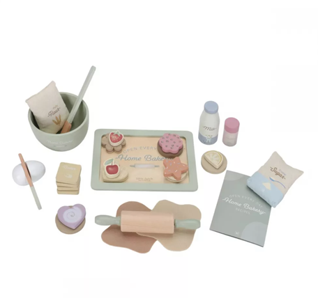 Little Dutch set pentru cofetar din lemn FSC 2 ani+ Imagine principală a produsului