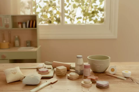 Little Dutch set pentru cofetar din lemn FSC 2 ani+