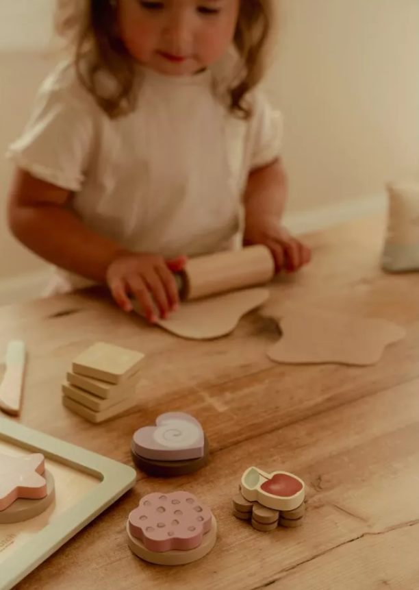 Little Dutch set pentru cofetar din lemn FSC 2 ani+