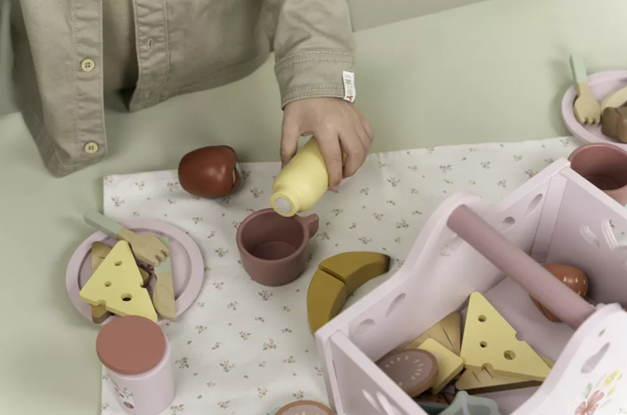 Little Dutch set pentru picnic din lemn FSC 18m+