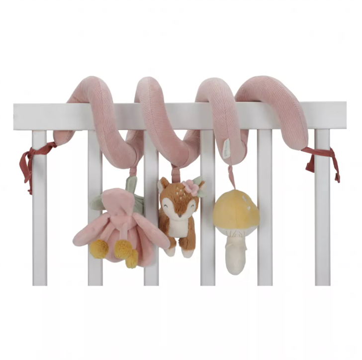 Little Dutch spirala cu jucarii senzoriale pentru bebelusi 0m+ Fairy Garden