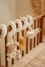 Little Dutch spirala de jucarii senzoriala pentru bebelusi Newborn Naturals 0m+