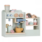 Little Dutch stand de cafea din lemn pentru joc de rol 3 ani+