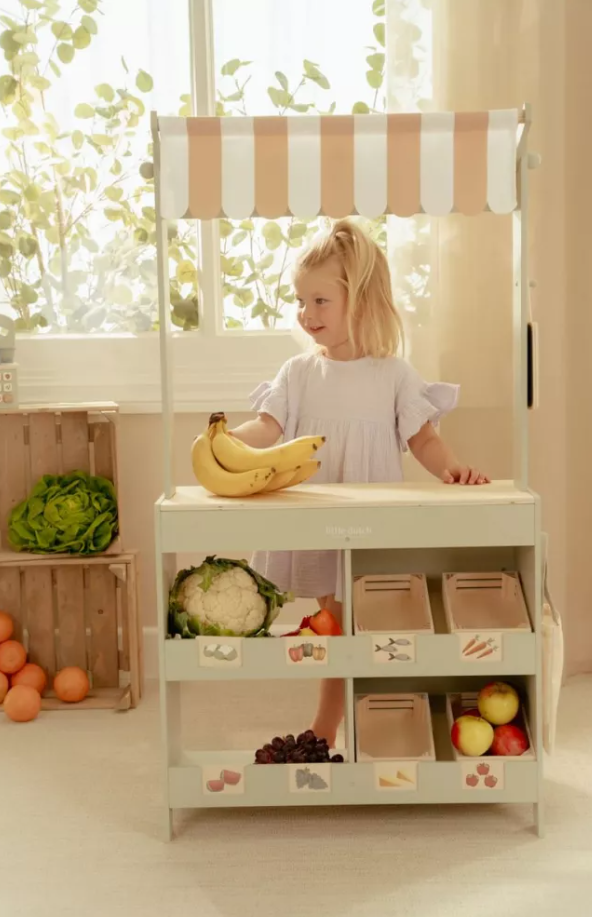 Little Dutch taraba pentru fructe si  legume din lemn FSC 3 ani+