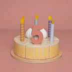 Little Dutch Tort aniversar cu decoratiuni 3 ani+ Roz