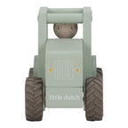 Little Dutch tractor din lemn SFC cu fermier 18m+ Green
