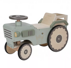 Little Dutch tractor Ride-On din lemn FSC 18m+ Little Farm