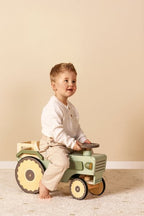 Little Dutch tractor Ride-On din lemn FSC 18m+ Little Farm