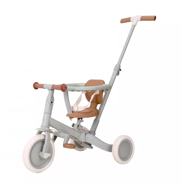 Little Dutch tricicleta 4in1 cu bara de impingere 1-3 ani Green Leaf