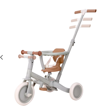 Little Dutch tricicleta 4in1 cu bara de impingere 1-3 ani Green Leaf