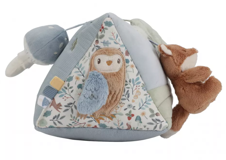 Little Dutch triunghi senzorial pentru bebelusi 0m+ Forest Friends