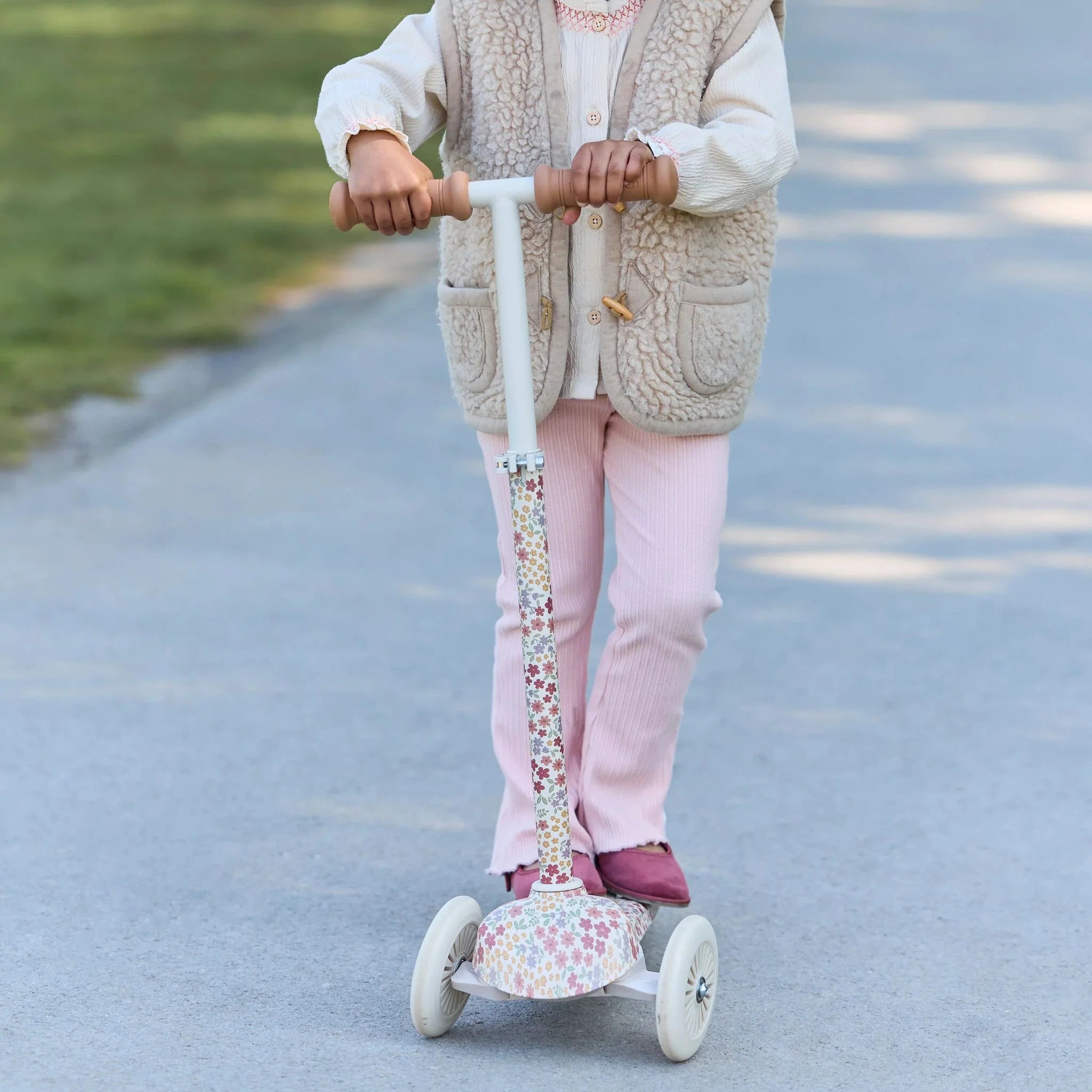 Little Dutch trotineta copii cu 3 roti 3 ani+ Off-White