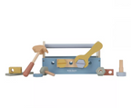 Little Dutch trusa de scule din lemn FSC 3 ani+ Blue