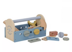 Little Dutch trusa de scule din lemn FSC 3 ani+ Blue