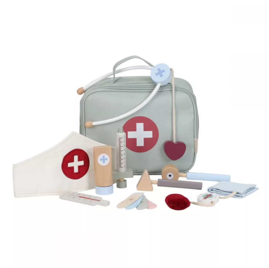 Little Dutch trusa medicala 3 ani+ Green Imagine principală a produsului