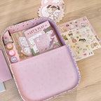 Little Dutch valiza cu activitati creative 3 ani+ Rosa Fairy Garden