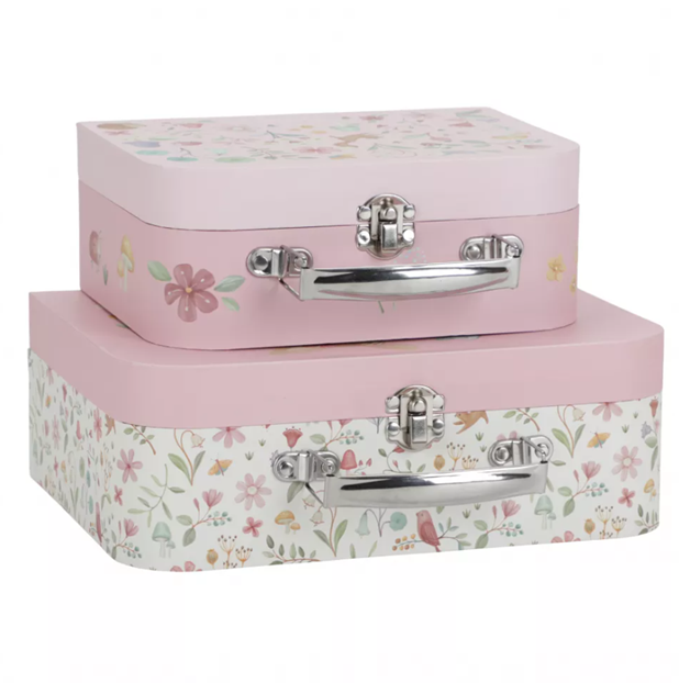Little Dutch valiza decorativa set de 2 bucati 18m+ Fairy Garden Imagine secundară a produsului