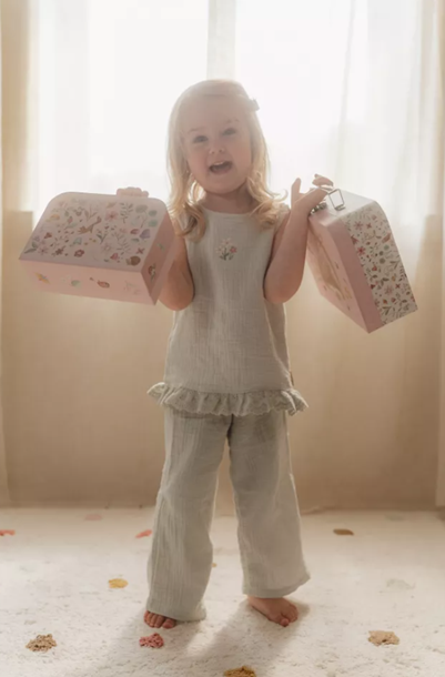 Little Dutch valiza decorativa set de 2 bucati 18m+ Fairy Garden