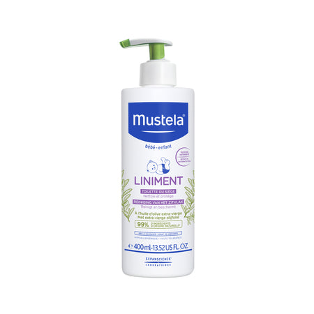 Mustela Bebe Lotiune de curatare pentru zona scutecului 400 ml 0m+