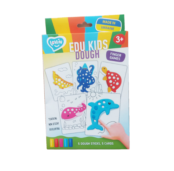 Lovin Joc de indemanare cu plastilina Edu Kids 3 ani+ Ocean