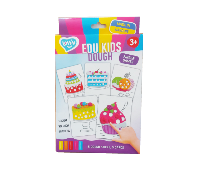 Lovin Joc de indemanare cu plastilina Edu Kids 3 ani+ Sweets