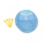 Ludi Cort de plaja Pop-up Anti-UV 50SPF Albastru