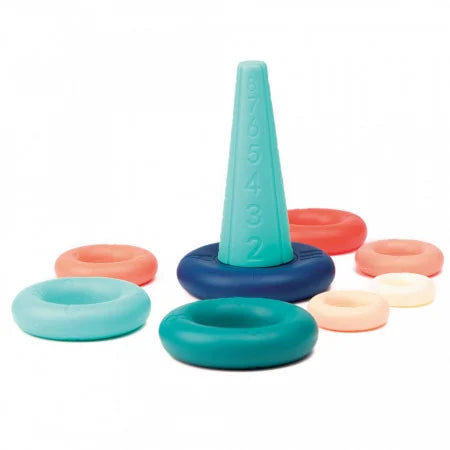 Ludi Piramida cu inele soft 10m+