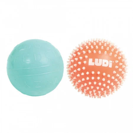 Ludi Set 2 mingi senzoriale 6m+ Imagine principală a produsului