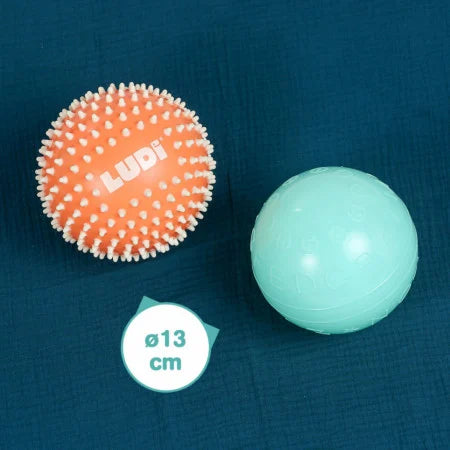 Ludi Set 2 mingi senzoriale 6m+