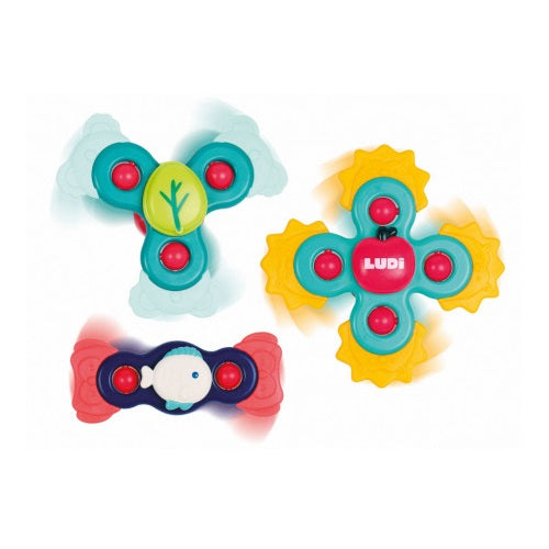 Ludi set 3 Baby Spinners 10m+ Imagine principală a produsului