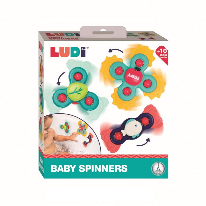 Ludi set 3 Baby Spinners 10m+