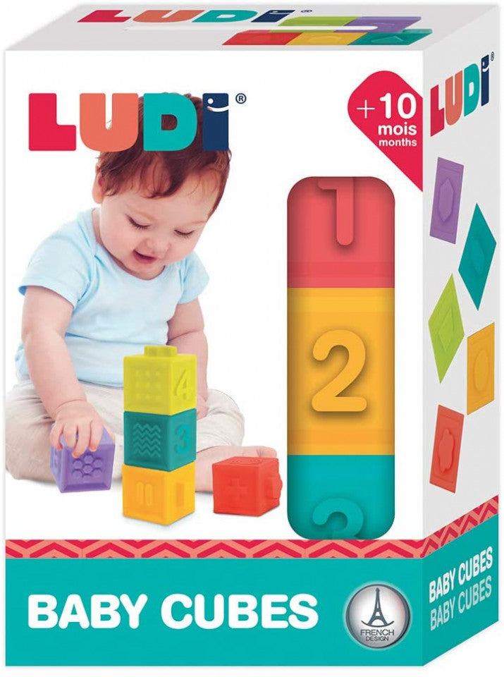 Ludi set 5 cuburi constructie 10m+