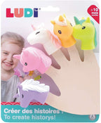 Ludi set 5 marionete deget 10m+ Unicorn