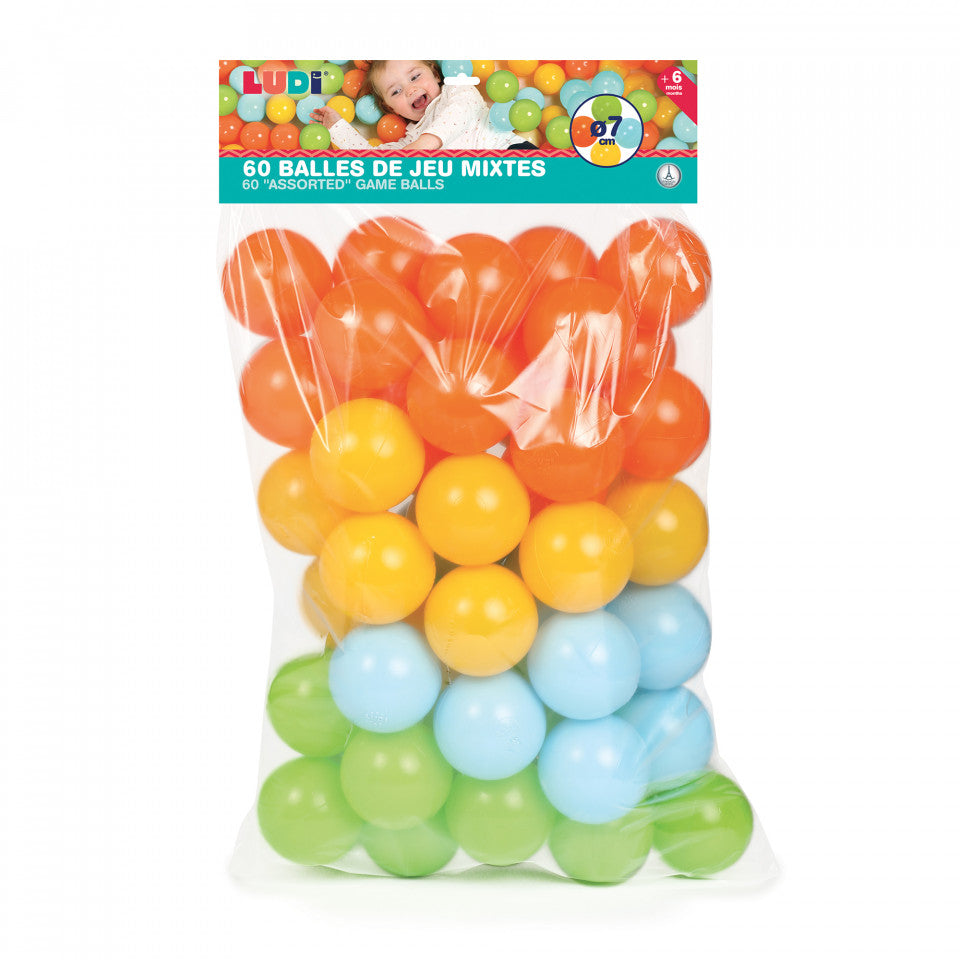 Ludi set bile de joaca 6m+ Multicolor
